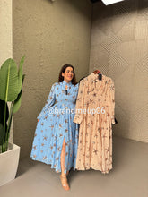 Front Slit Printed Dress (PRM-133)