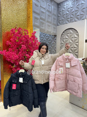 Puff Jacket With Hoodie (CODE-615) (IMP-382)