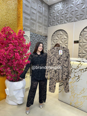 Powernet Printed Summer Cord Set (PRM-217)