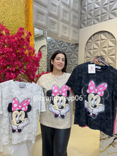 Rhinestone Cotton Tshirt (TEE-118) MAKEY PNK