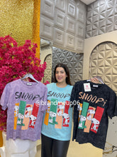 Rhinestone Cotton Tshirt (TEE-114) SNUPY