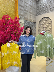 Cotton Embrodery Shirt (PRM-307)