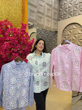 Cotton Shirt With Lace Work (PRM-317)