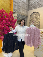 Shirt With Crochet Top (PRM-357)