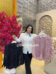 Shirt With Crochet Top (PRM-357)