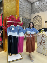 Imported Denim Dress (PRM-362)