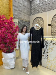 Lace Dress With Attached Belt (PRM-385)