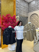 Cotton Shirt With 3D Flower (PRM-390)