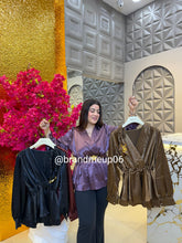 Summer Satin Top With Belt (PRM-408)