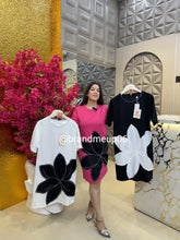 Cotton Lycra Stretchable Dress With Rhinestones (PRM-413)