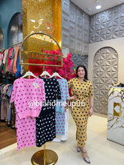 Polka Top & Skirt Set (PRM-165)