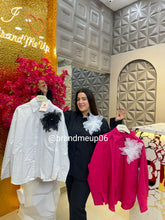 Cotton Shirt With Flower Patch (PRM-461)