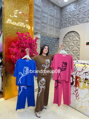 Summer Knit Cord Set (PRM-467)