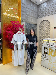 Imported Stretchable Cord With Rhinestones (PRM-465)