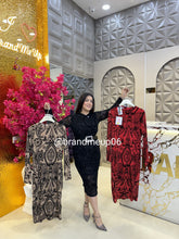 Imported Powernet Dress With Belt (PRM-354)