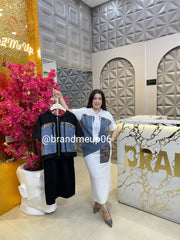 Imported Skirt Set With Hoodie (PRM-505)