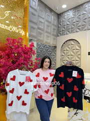 ‘HEART’ TSHIRT (TEE-161) (CODE-375)