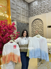 Ombre Embroidery Shirt Floral (PRM-520)