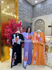 PINK Rhinestones Imported Cord (PRM-523)