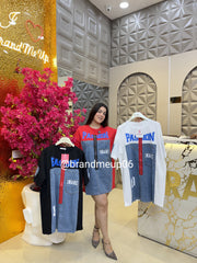 Denim Designer Dress (PRM-529)