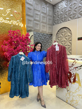 Designer Rhinestone Dress With Belt And Inner (PRM-545)