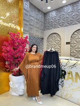 Kaftan Rhinestone Dress With Belt (PRM-549)