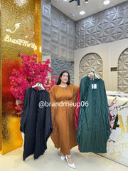 Kaftan Rhinestone Dress With Belt (PRM-549)