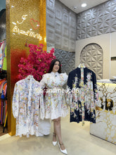 Floral Dress With Belt (PRM-550)