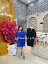 Super Stretchable Dress With Pocket 3D Flower (PRM-567)