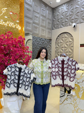 Cute Summer Embroidery Shirt With Rhinestones Lock (PRM-588)