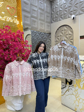 Embroidery Shirt With Rhinestone (PRM-591)
