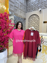 Imported Partywear Dress With Pocket (PRM-595) FRINGE