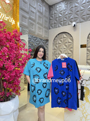 Imported Partywear Dress With Pocket (PRM-596) SEQUENCE