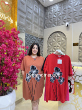 Imported partywear Dress With Pocket (PRM-599) FLOWER EMB