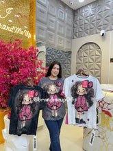 Cotton Cartoon T-Shirt (TEE-180) CUTE GIRL