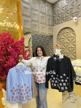 Cotton Cute Embroidery Shirt (PRM-651)