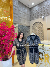 Summer Knit Flower Dress (PRM-696)