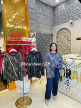 CHEETAH ZIPPER SWEATSHIRT (PRM-708)