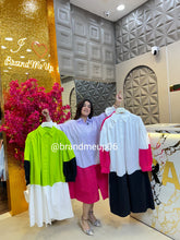 COTTON DOUBLE COLOR DRESS (DRESS-337)