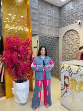 DENIM DESIGNER CORD SET (PRM-722)