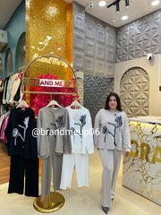 PREWINTER DESIGNER CORD SET (PRM-733) 3D FLORAL DESIGN