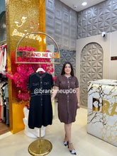 SUMMER KNIT DRESS WITH WHITE LINE (PRM-739)