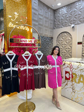 SUMMER KNIT DRESS WITH LACE DETAILS (PRM-744)