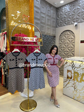 SUMMER KNIT DRESS WITH GOLDEN BUTTON (PRM-742)