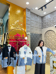 DENIM DESIGNER CARDIGAN (IMP-559)