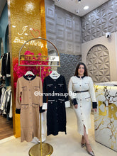 WOOLEN VABY DRESS WITH BELT (IMP-582)