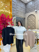 SHOULDER BUTTON WOOLEN TOP (IMP-622)