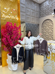 DESIGNER WOOLEN JACKET WITH HOODIE (IMP-625)