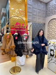 2 LAYER FUR PONCHU (CODE-8855) (IMP-649)