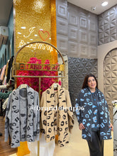 CHEETAH SWEATER WITH STOLE (IMP-665)